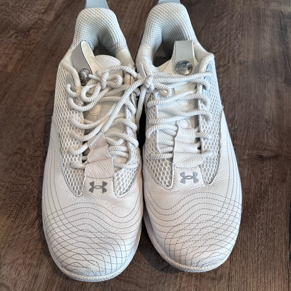 Men’s Harper UA White Athletic Shoes